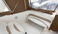 Photo of Glastron GS 279, 2004: under Radar Arch Camper Side and Aft Curtains Beige Sunbrella, Inside 